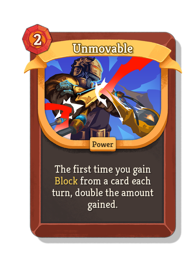 Unmovable